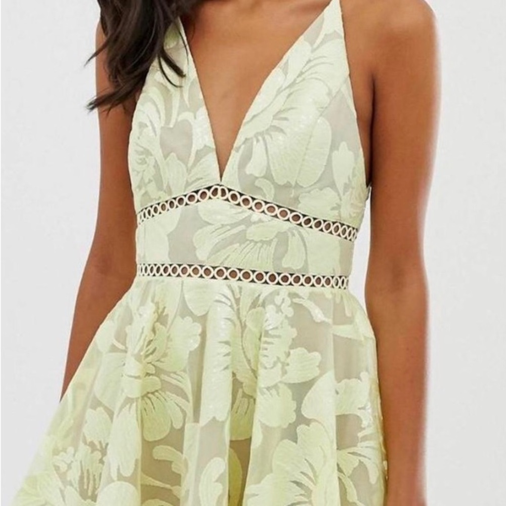 ASOS cami mini dress with sequin embellishment